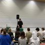 26.11.2025 Trashdrumming-Projekt mit Alex Sauerländer an der  Albert-Schweitzer-Realschule plus Mayen - Klasse 8a